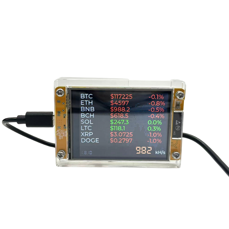 Bitaxe NerdMiner V2 Bitcoin Miner 980KH/s | BT-MINERS