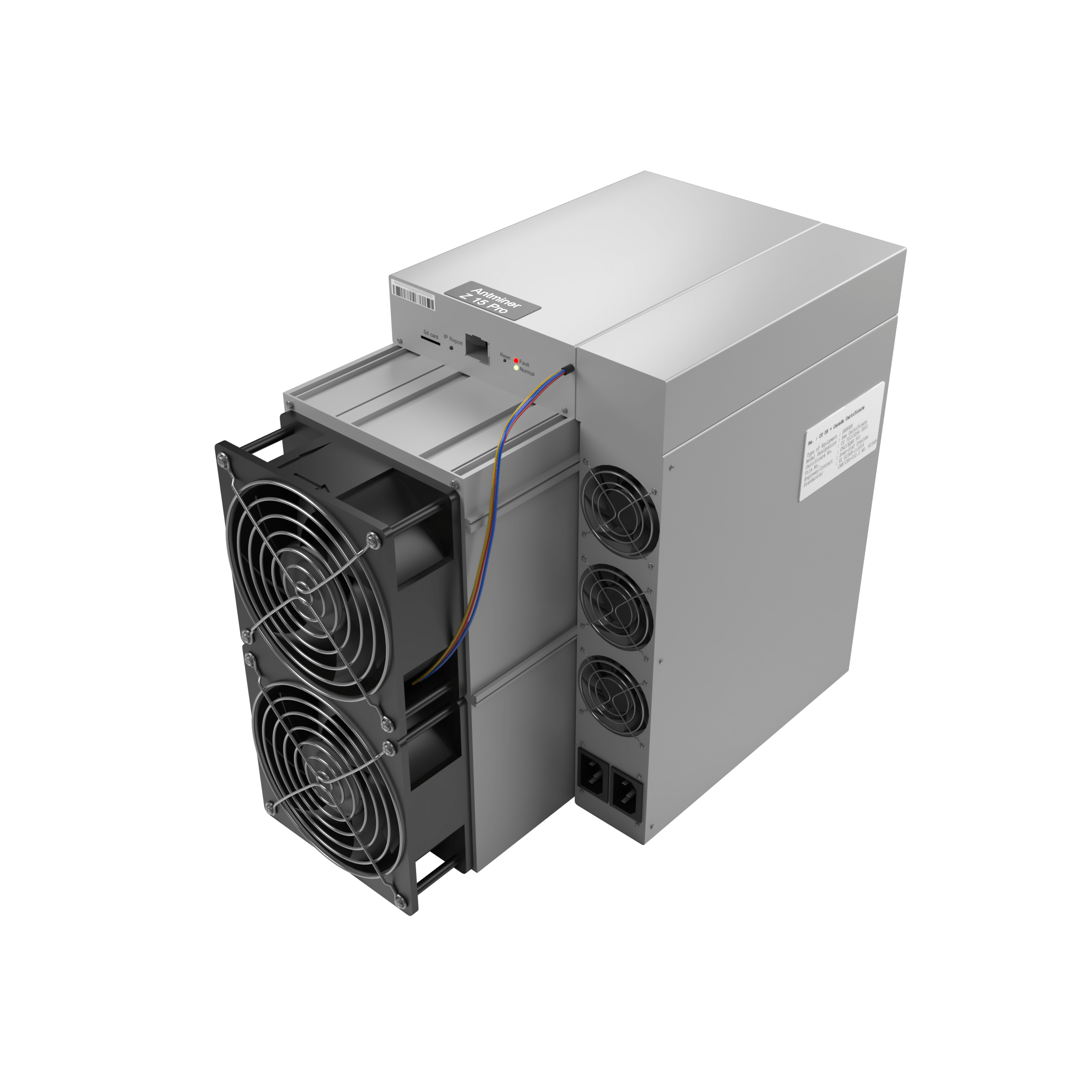 Bitmain Antminer Z15 Pro Zcash マイナー 840KSol | BT-MINERS