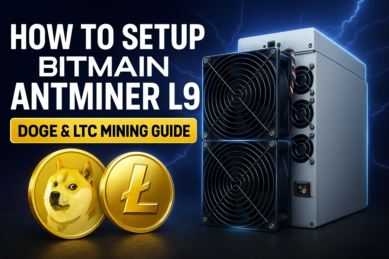 How to Setup Bitmain Antminer L9: Complete Guide for LTC & DOGE Mining - BT  Miners