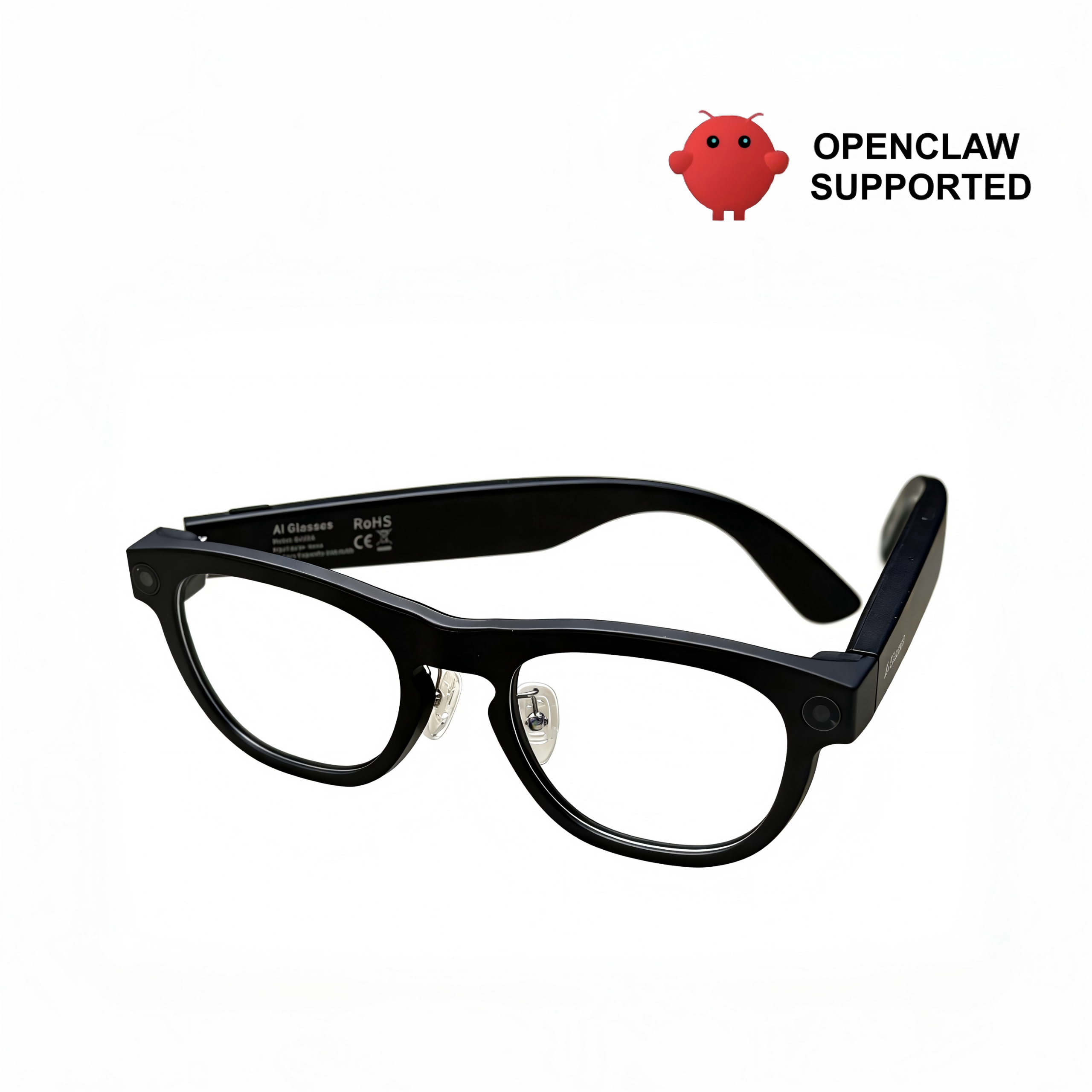 AI Glasses Smart Wearable with OpenClaw Support | BT-MINERS