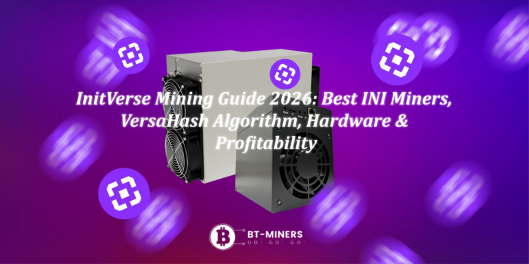 InitVerse Mining Guide 2026: Best INI Miners, VersaHash Algorithm, Hardware & Profitability