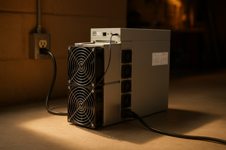 Home ASIC Mining Setup Guide 2026: Electrical, Cooling, Noise & Pool Config for ZEC and XMR Miners