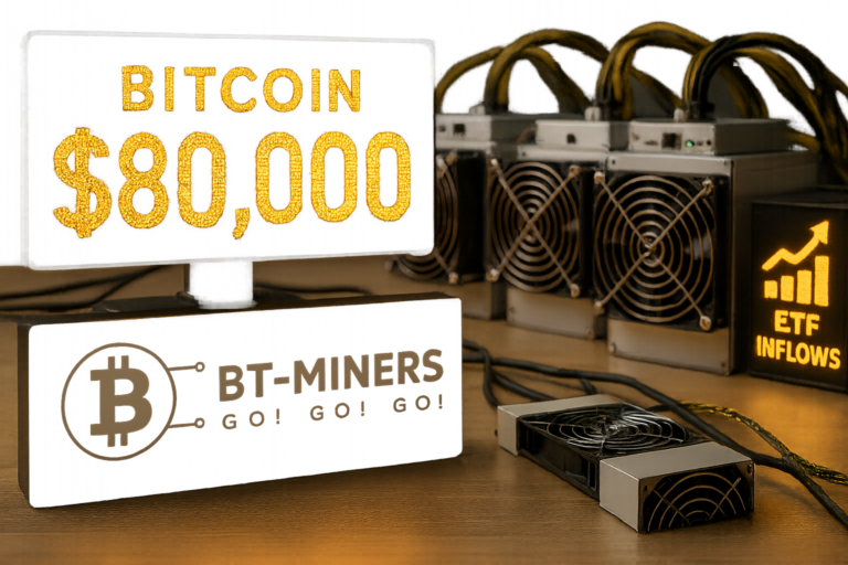 Bitcoin Is Back Above 80K: What the May 2026 Rally Means for ASIC Miners