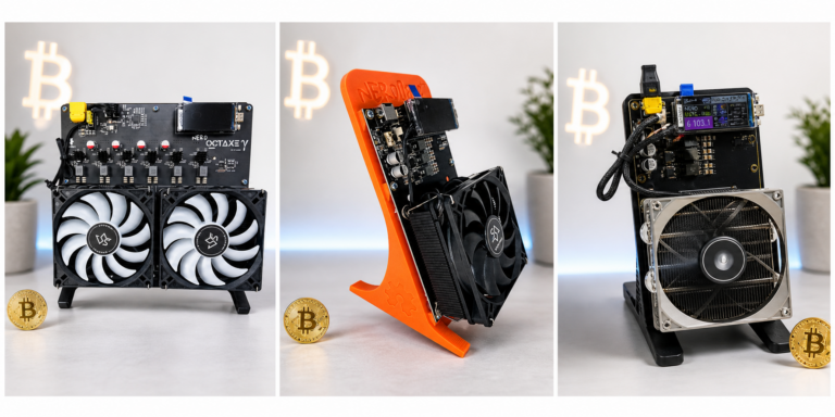 Best Solo Bitcoin Miners for Home Users in 2026: NerdQaxe vs NerdOCTAxe