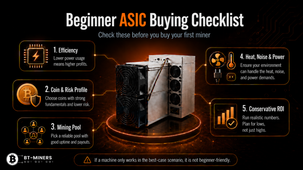 Beginner ASIC Buying Checklist