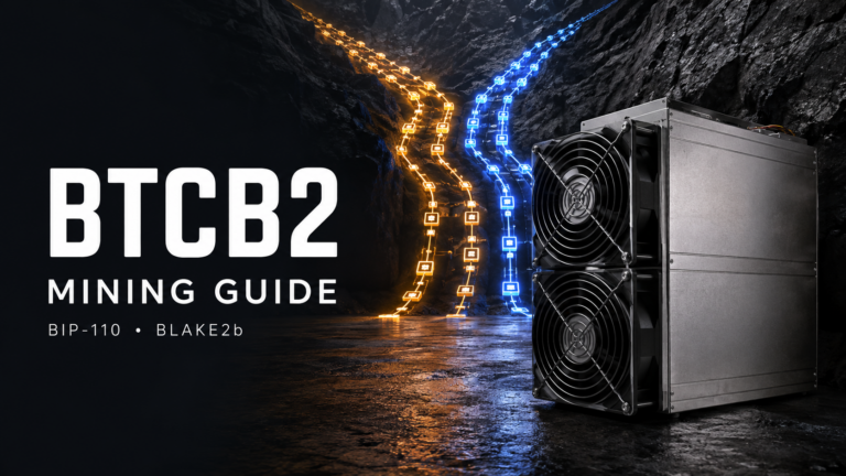 BTCGuide de minage B2&nbsp;: Fork BIP-110, mineurs ASIC et pools